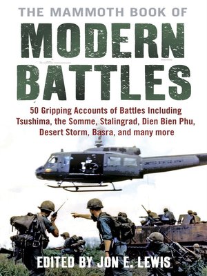 cover image of The Mammoth Book of Modern Battles